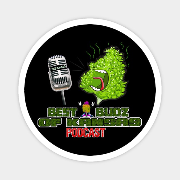 Best Budz Podcast Logo - Loud Nug with lil Nug Magnet by Best Budz Podcast